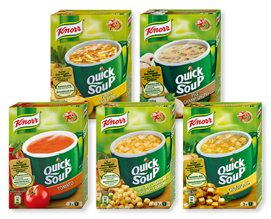 Quick Soup in confezione da 3 KNORR(R)