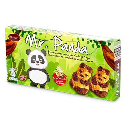 Biscuits panda, 8 pcs