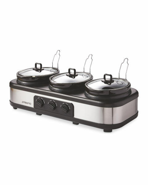Ambiano Triple Slow Cooker