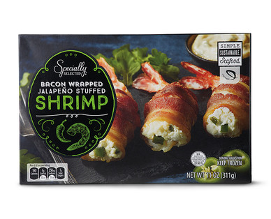 Specially Selected Bacon-Wrapped Shrimp or Bacon-Wrapped Stuffed Shrimp