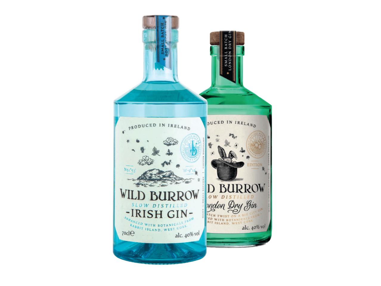 WILD BURROW Slow Distilled Irish/London Dry Gin