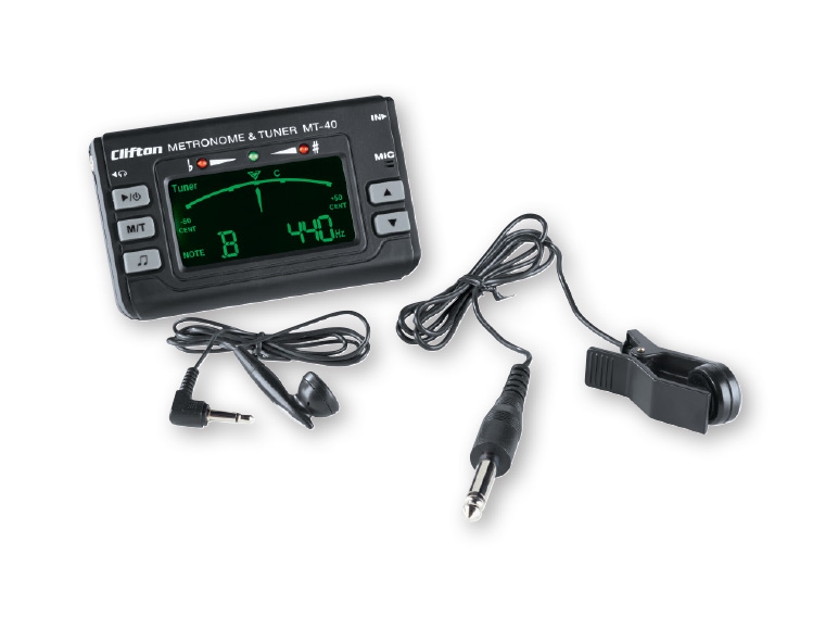 Clifton(R) Digital Tuner with Metronome