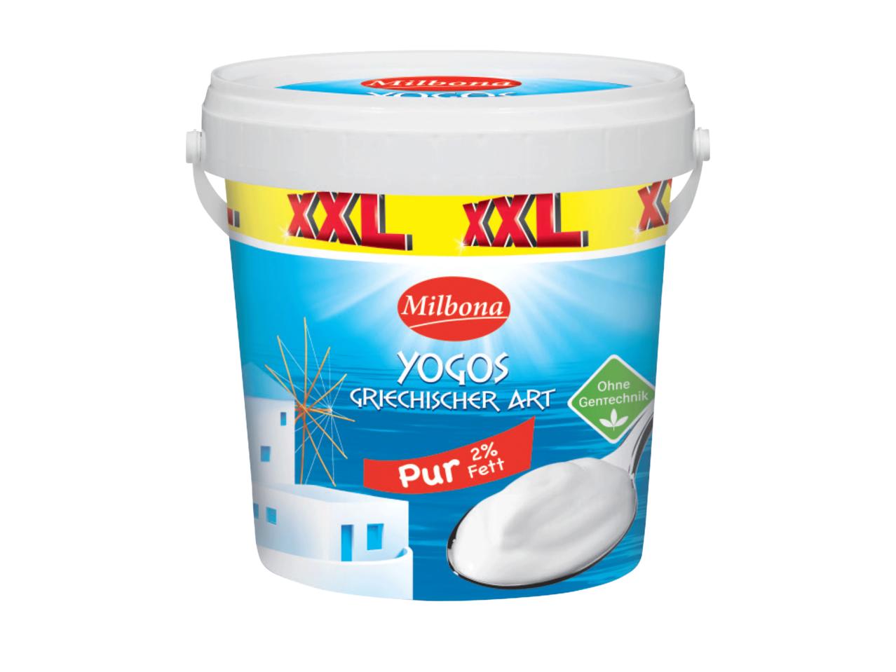 MILBONA Low Fat Greek Style Yogurt