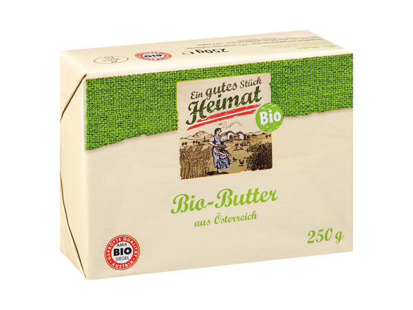 EIN GUTES STÜCK HEIMAT Bio-Butter