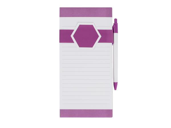 Bloc-notes et stylo