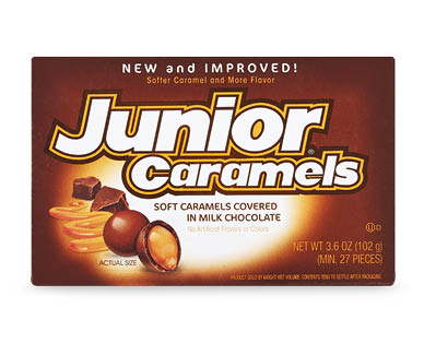 Milk Duds, Junior Mints or Junior Caramels 99g-141g