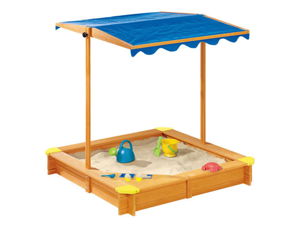 Sandpit With Sun Shade