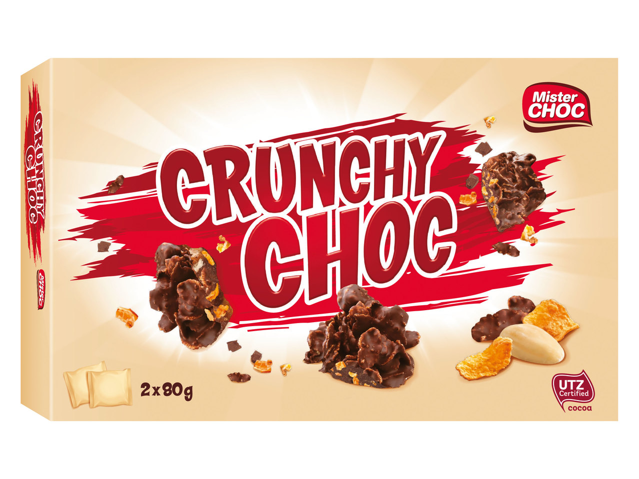 MISTER CHOC Crunchy Choc