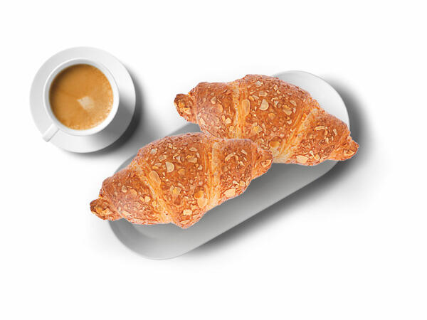 Croissant cu marțipan