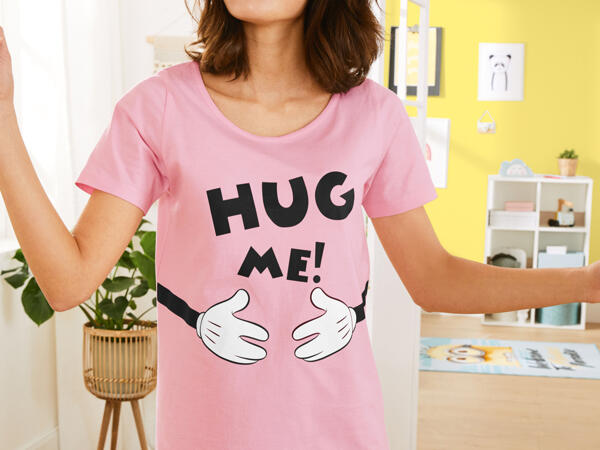 Maxi t-shirt da donna "La carica dei 101, Hug me, Bugs Bunny"