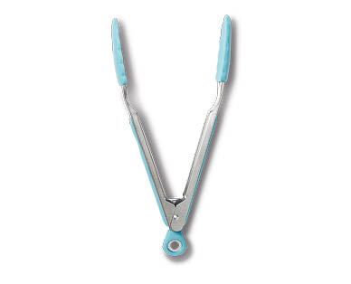 Stainless Steel and Silicone Tongs