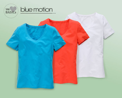 BLUE MOTION Damen-Shirt, Baumwolle (Bio)