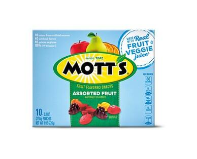 Mott's Fruit Shapes Original or Assorted