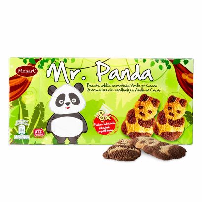 Biscuits Panda, 8 pcs
