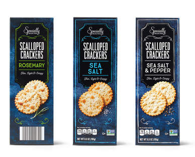 Specially Selected Scalloped Crackers