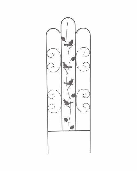 Black Bird Iron Decorative Trellis