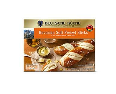 Deutsche Küche Bavarian Soft Pretzels or Pretzel Sticks