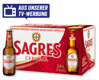 SAGRES Portugiesisches Bier