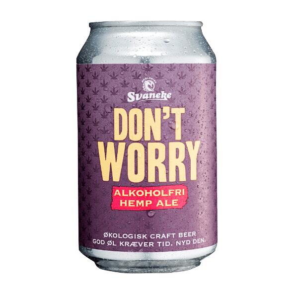 Økologisk Don't Worry Hemp Ale eller Laid Back Session IPA