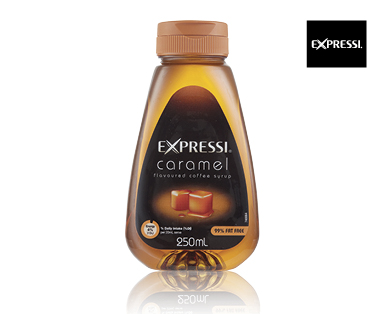 Expressi Caramel Coffee Syrup 250ml Aldi Australia Specials Archive