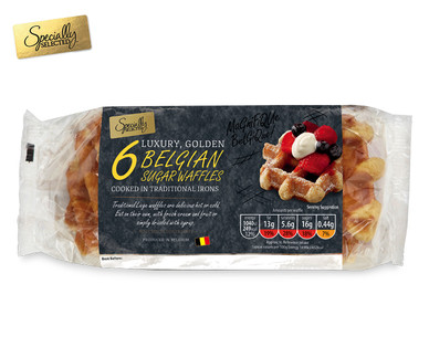 Specially Selected Belgian Sugar Waffles