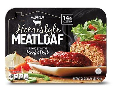 Cattlemen's Ranch 
 Homestyle or Texas BBQ Meatloaf