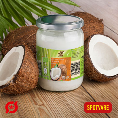 Økologisk jomfru kokosolie