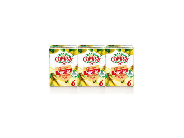 Compal(R) Clássico Néctar de Pêssego/Pera/Tutti-Frutti