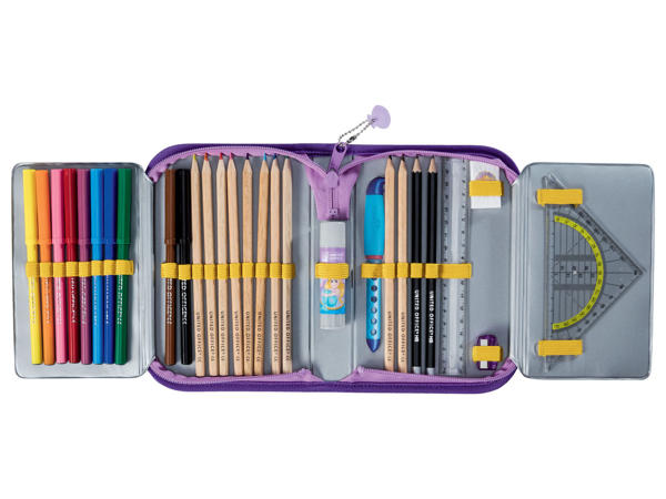 Pencil Case with Stationery