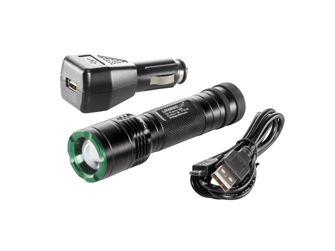LED Torch with in-built Powerbank