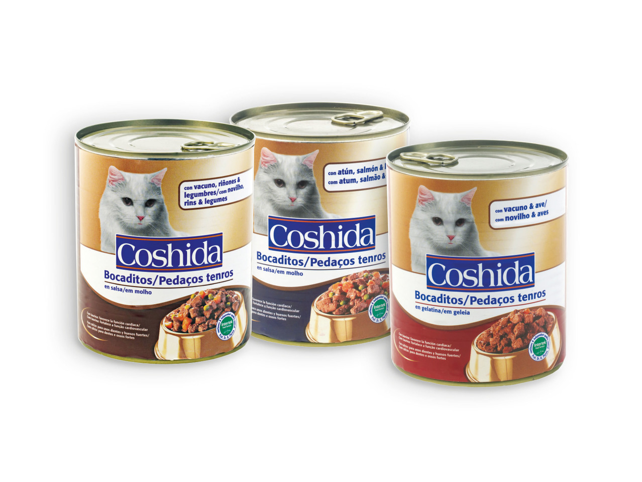 COSHIDA(R) Alimento em Pedaços para Gato
