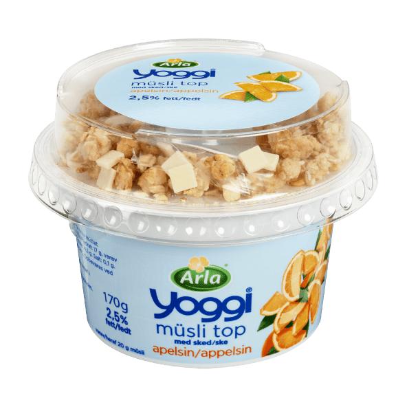 Yoghurt med top