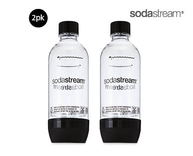 SODASTREAM 1L Carbonating Bottles 2 Pack