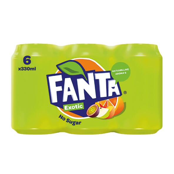 Coca-Cola of
Fanta 6-pack