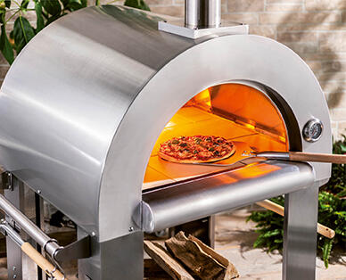 FIRE KING Nemesacél pizzasütő 
 Rendelhető 2021.05.25-től 2021.06.14-ig, ill. a készlet erejéig