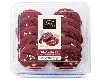 L'oven Fresh Red Velvet or Kitchen Sink Cookies