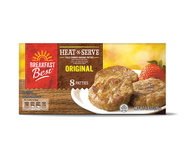 Breakfast Best Heat-N-Serve Sausage Patties