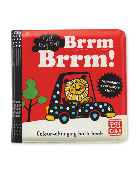 Brrm Brrm Colour Changing Bath Book