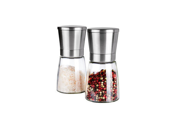 Salt & Pepper Mill Set / Vinegar & Oil Dispenser Set