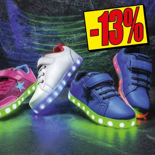 Chaussures de sport LED