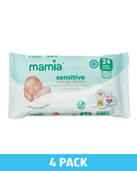 Baby Wipes Sensitive 4 Pack
