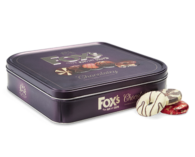 FOX'S CHOCOLATEY BISCUIT ASSORTMENT TIN 365G