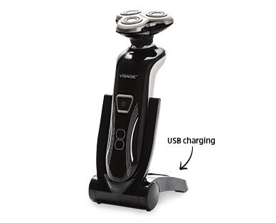 Electric Shaver with Rotating Head Technology