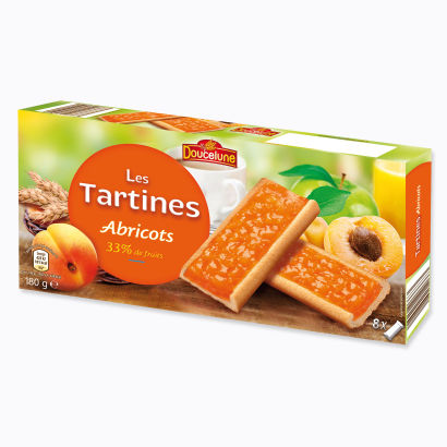 Tartines aux fruits