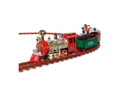 Merry Moments Classic Christmas Train Set