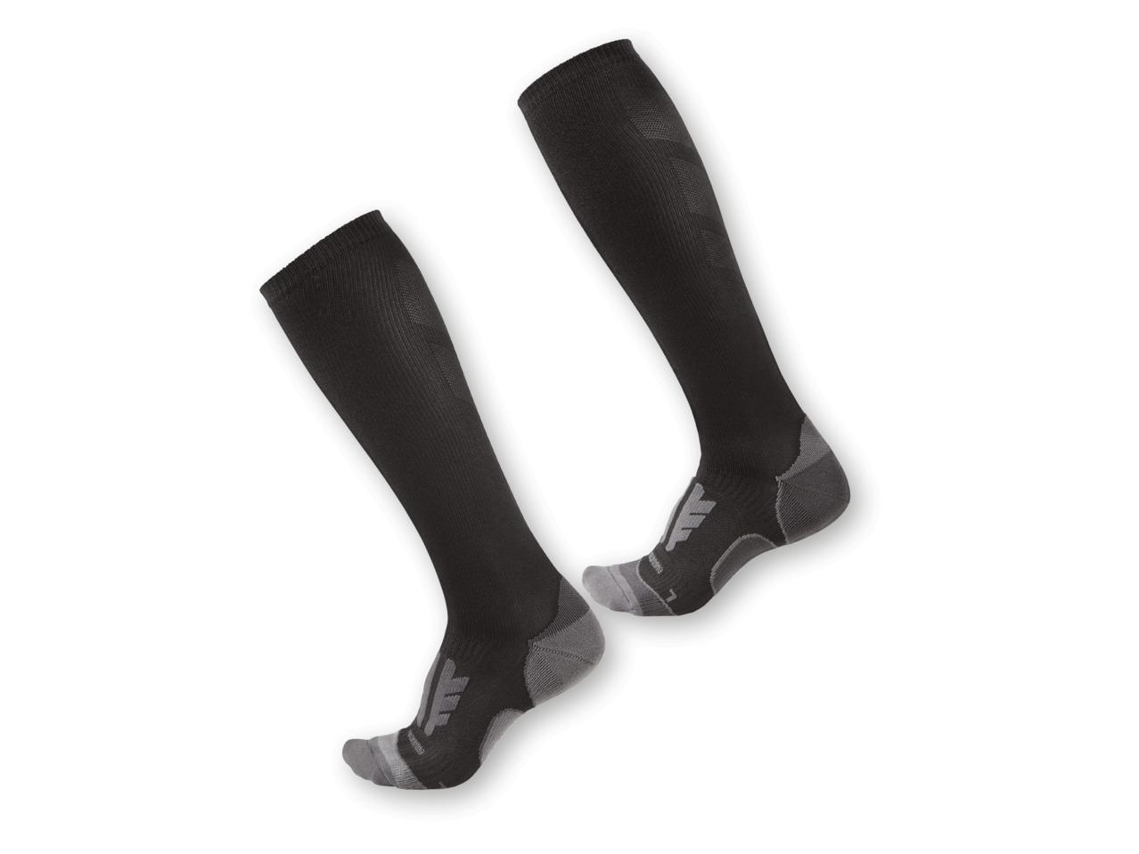 CRIVIT PRO(R) Ladies' or Men's Compression Running Socks