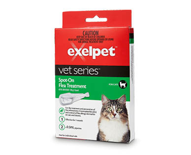 Exelpet Vet Series Spot On Flea Treatment