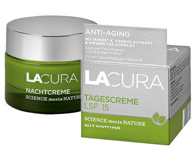 LACURA Gesichtspflege „SCIENCE meets NATURE"