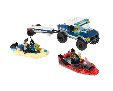 Lego City Playset - Police Boat Transport