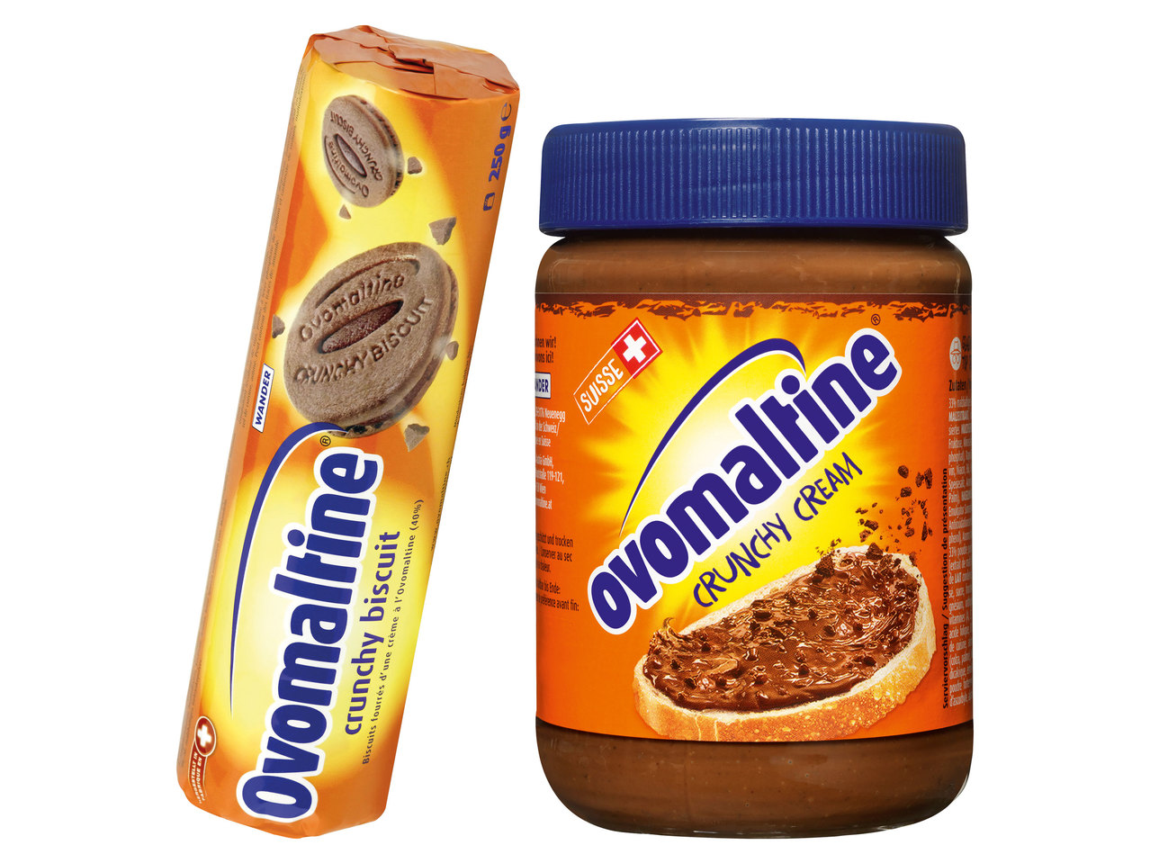 OVOMALTINE Crunchy Cream oder Crunchy Biscuit